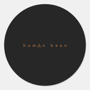 Adesivo Café De Bean Humano, Engraçado, Merda De Piada Pai