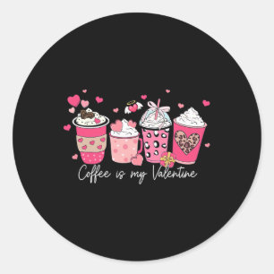 Adesivo Café É Meu Amor De Valentino Café Com Amor Coração