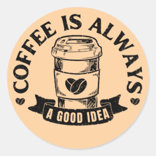 Adesivo Café é sempre uma boa ideia