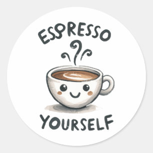 Adesivo Café Espresso Yourself
