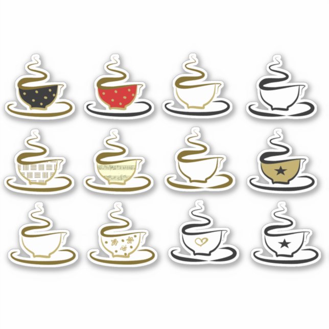 Adesivo Café Fofo (Frente)
