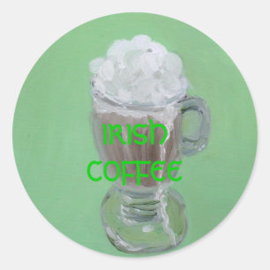 Adesivo "Café irlandês "
