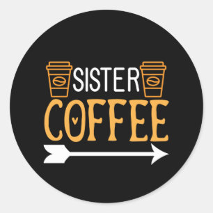Adesivo Café Irmã de Arte