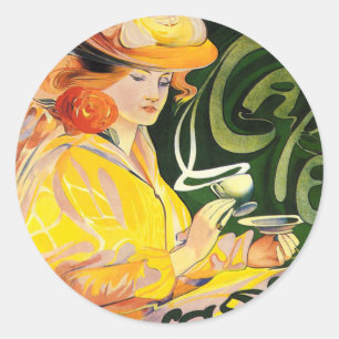 Adesivo Café Jacqmotte ~ Art Nouveau