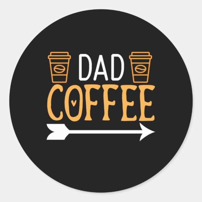 Adesivo Café Pai (Frente)