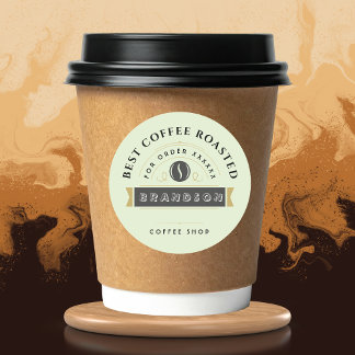 Adesivo Café Personalizado Marca