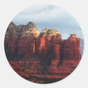 Adesivo Café Pot Rock Nublado em Sedona Arizona