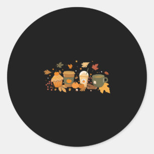 Adesivo Café Pumpkin Latino Spice Café Fall Season