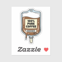 Adesivo Café Puro 100%