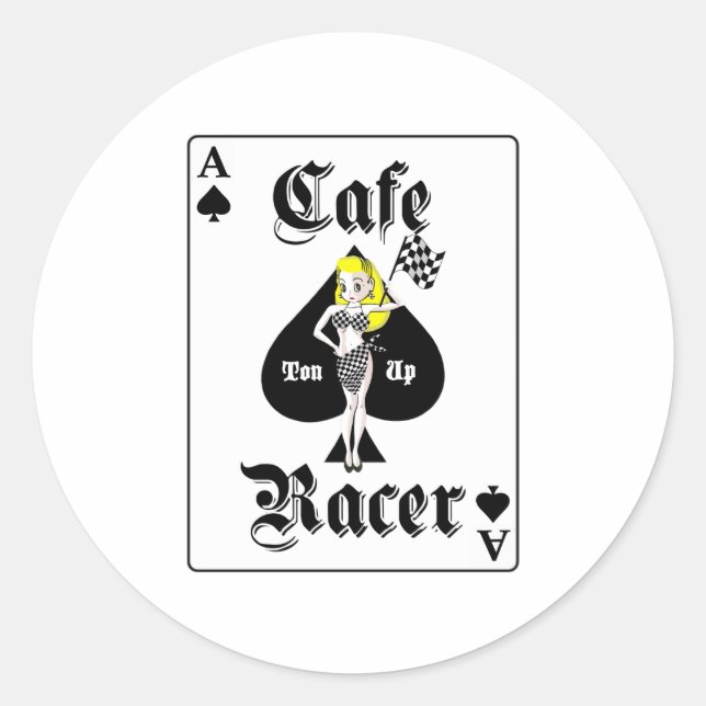 Adesivo Cafe Racer Blonde (Frente)