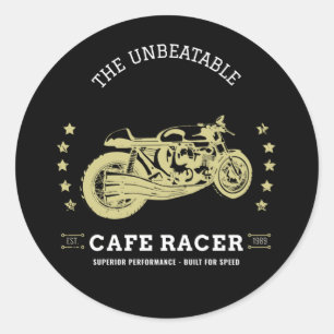 Adesivo Cafe Racer - Edição 1989