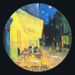 Adesivo Café Terrace à Noite (1888) Vincent Van Gogh art<br><div class="desc">Estes elegantes e adoráveis adesivos de papel de papelaria exibem o quadro lírico "Café Terrace at Night" (1888) de Vincent Van Gogh. Van Gogh usou pinceladas emotivas e não planejadas para criar pinturas que brilham com elegância e beleza eterna. O famoso artista holandês do Posto Impressionismo Vincent van Gogh produziu...</div>