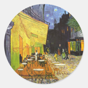 Adesivo Café Terrace à Noite de Van Gogh