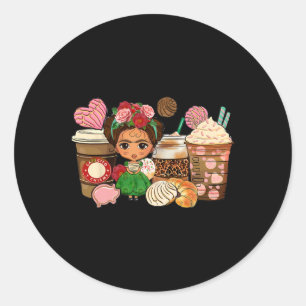 Adesivo Cafecito Y Chisme Café Copas México Cinco De Mayo