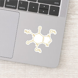Adesivo Caffeine Molecule