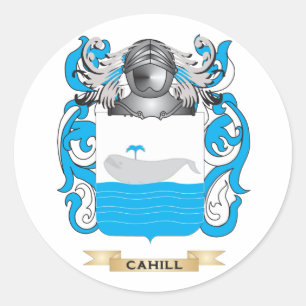 Adesivo Cahill Casaco de Armas (Crest Familiar)