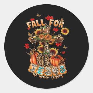 Adesivo Cai Por Jesus Ele Nunca Deixa Pumpkin Girassol C