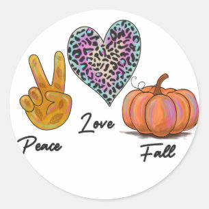 Adesivo Cair do Amor pela Paz