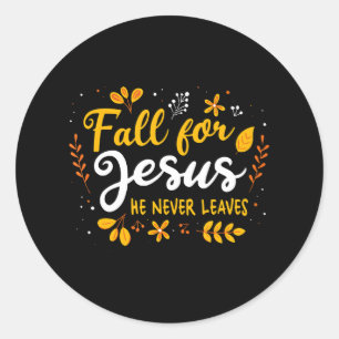 Adesivo Cair Por Jesus Ele Nunca Deixou O Lover Cristão