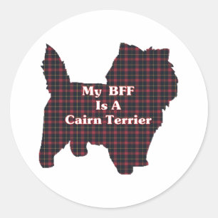 Adesivo Cairn Terrier BFF