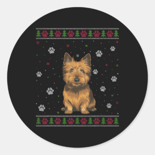 Adesivo Cairn Terrier Christmas Sweet Xmas Pet Animal Do