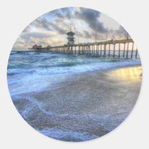 Adesivo Cais de Huntington Beach