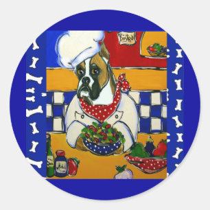 Adesivo Caixa de Cachorro Chef