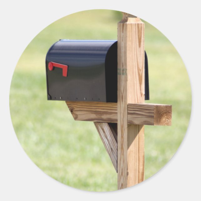 Adesivo Caixa de Correio de Novo Endereço (Frente)