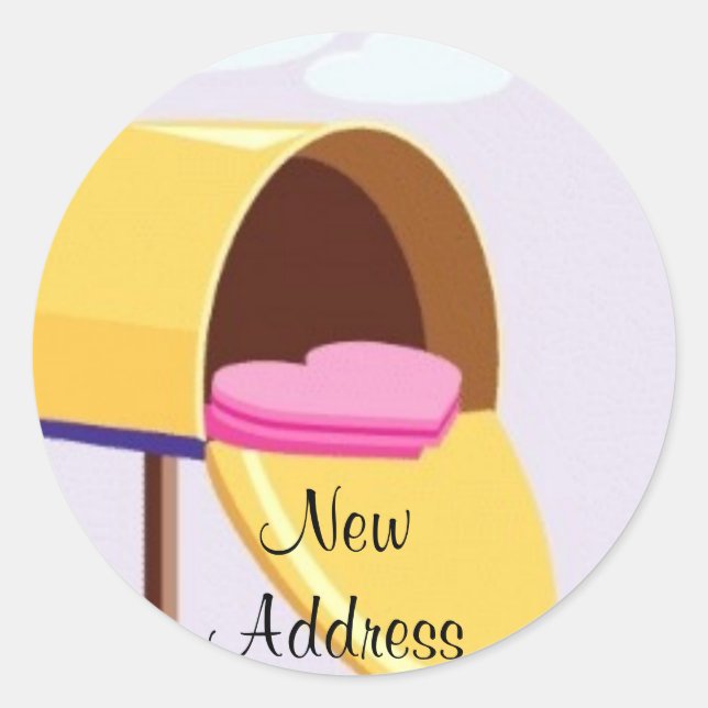 Adesivo Caixa de Correio do Coração (Frente)