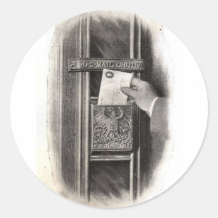 Adesivo Caixa de Correio Vintage