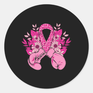 Adesivo Caixa de Fita Rosa Design de Consciência do Cancer
