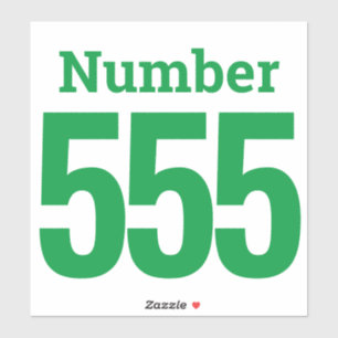 Adesivo Caixa de rodas Número até três dígitos