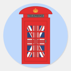Adesivo Caixa de telefone britânica