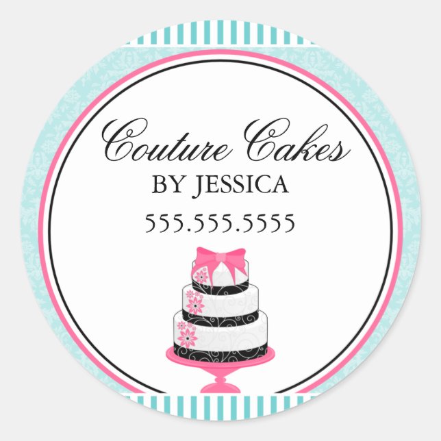 Adesivo Cakes Aqua Box (Frente)
