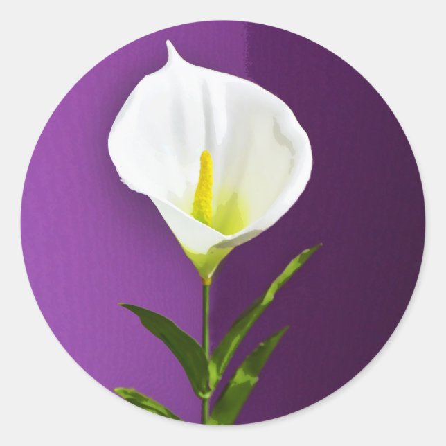 Adesivo Cala Lily Flower (Frente)