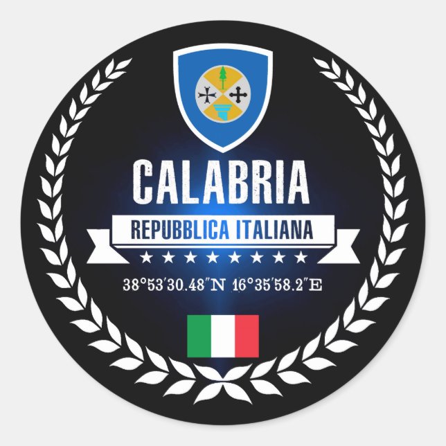 Adesivo Calábria (Frente)