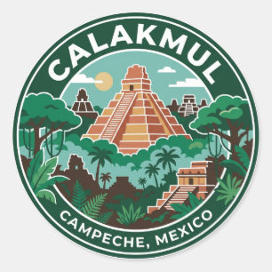 Adesivo Calakmul México