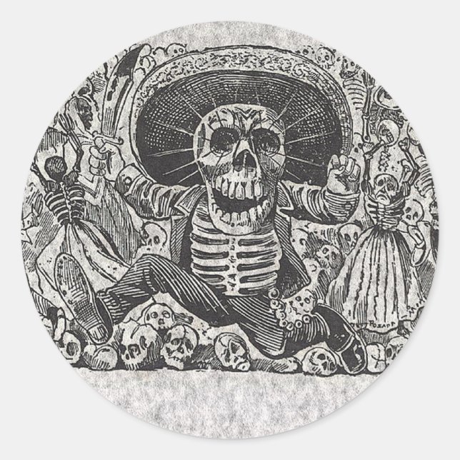 Adesivo Calavera Sticker (Frente)