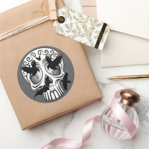 Adesivo Calaveras Decorativas do Halloween