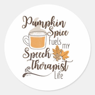 Adesivo Calça De Latte De Calça De Pumpkin Terapêutica De