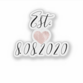 Adesivo Calçados Casamento Nome Decal Data Script Heart Ro