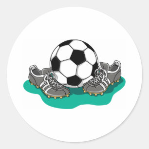 Adesivo Calçados de Bola de Futebol