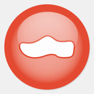 Adesivo Calçados de madeira holandeses