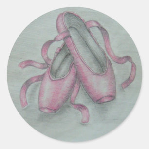 Adesivo calçados do balé