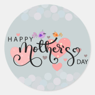 Adesivo Calcomanía celebración "Happy Mother's Day"