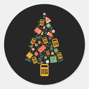 Adesivo Calculadora de Contador de Natal Financeiro Chris