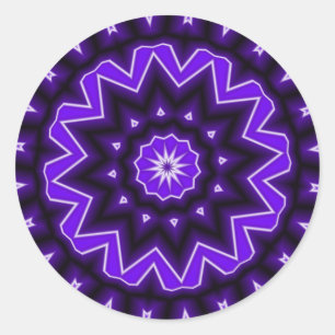 Adesivo Caledoscópio Roxo