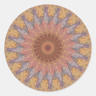 Adesivo Caleidoscópio colorido 13 dos azulejos de assoalho