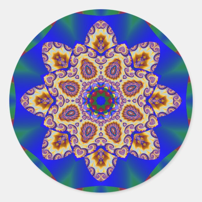 Adesivo Caleidoscópio de férias nº 1 (Frente)