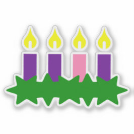 Adesivo Calendário de Contagem do Conjunto de Wreath Avanç